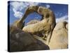 Mobius Arch, Alabama Hills, Near Lone Pine, Sierra Nevada, California, Usa-Rainer Mirau-Stretched Canvas