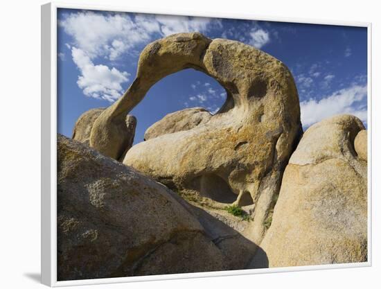 Mobius Arch, Alabama Hills, Near Lone Pine, Sierra Nevada, California, Usa-Rainer Mirau-Framed Photographic Print