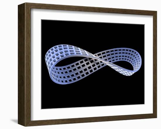 Mobius Strip, Computer Artwork-PASIEKA-Framed Photographic Print