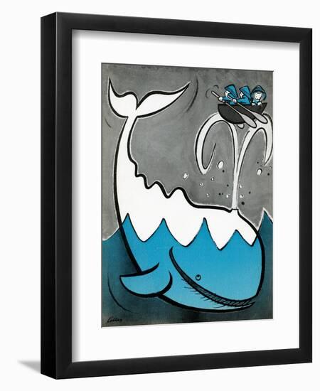 Moby Dick - Child Life-Keller-Framed Premium Giclee Print