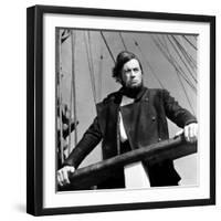 Moby Dick, Gregory Peck, 1956-null-Framed Photo