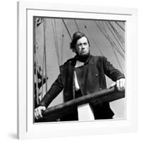 Moby Dick, Gregory Peck, 1956-null-Framed Photo