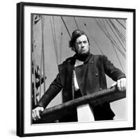 Moby Dick, Gregory Peck, 1956-null-Framed Photo