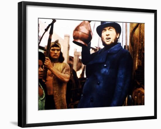 Moby Dick, Gregory Peck, 1956-null-Framed Photo