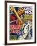 Moby Dick, Gregory Peck on French Poster Art, 1956-null-Framed Art Print