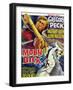 Moby Dick, Gregory Peck on French Poster Art, 1956-null-Framed Art Print