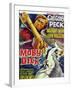 Moby Dick, Gregory Peck on French Poster Art, 1956-null-Framed Art Print