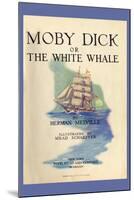 Moby Dick or The White Whale-null-Mounted Art Print