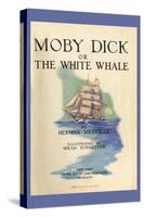 Moby Dick or The White Whale-null-Stretched Canvas