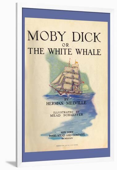 Moby Dick or The White Whale-null-Framed Art Print