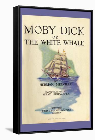 Moby Dick or The White Whale-null-Framed Stretched Canvas