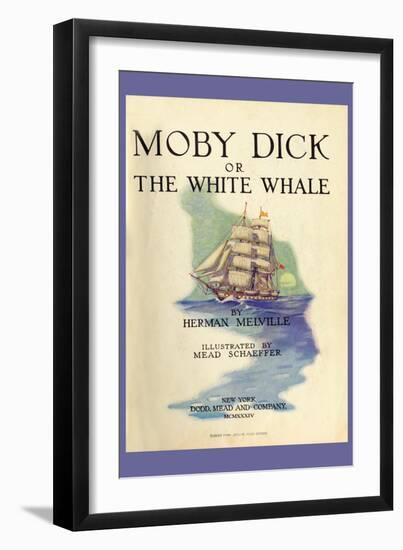 Moby Dick or The White Whale-null-Framed Art Print