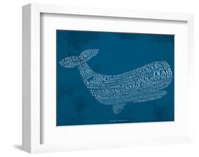 Moby Dick-null-Framed Giclee Print