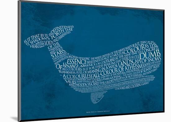 Moby Dick-null-Mounted Giclee Print