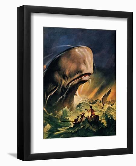 Moby Dick-James Edwin Mcconnell-Framed Giclee Print