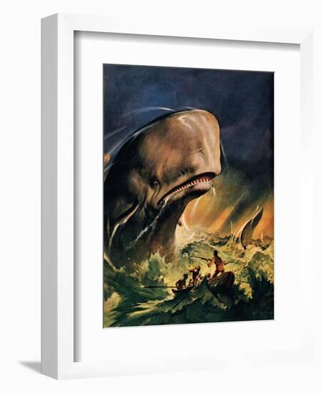 Moby Dick-James Edwin Mcconnell-Framed Giclee Print