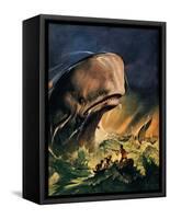 Moby Dick-James Edwin Mcconnell-Framed Stretched Canvas