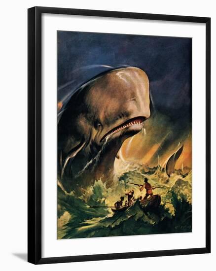 Moby Dick-James Edwin Mcconnell-Framed Giclee Print