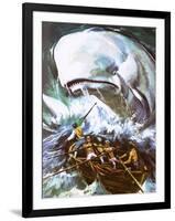 Moby Dick-English School-Framed Giclee Print