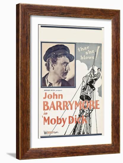 Moby Dick-null-Framed Art Print