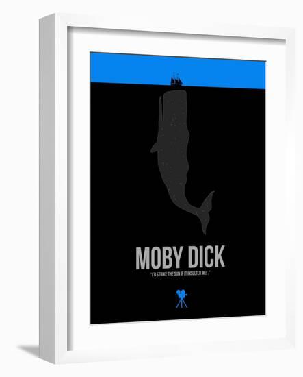 Moby Dick-David Brodsky-Framed Art Print