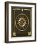 Mocha 1 Frame 1-Art Deco Designs-Framed Giclee Print