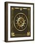 Mocha 1 Frame 1-Art Deco Designs-Framed Giclee Print