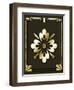 Mocha 4 Frame 1-Art Deco Designs-Framed Giclee Print