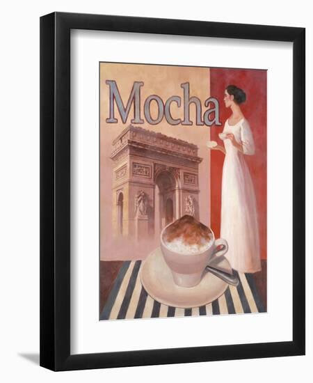 Mocha - Arc de Triomphe-unknown Chiu-Framed Art Print