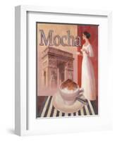 Mocha - Arc de Triomphe-unknown Chiu-Framed Art Print