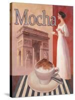 Mocha - Arc de Triomphe-unknown Chiu-Stretched Canvas