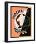 Mocha Coffee-Brian James-Framed Art Print