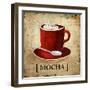 Mocha-Elizabeth Medley-Framed Art Print