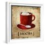 Mocha-Elizabeth Medley-Framed Art Print