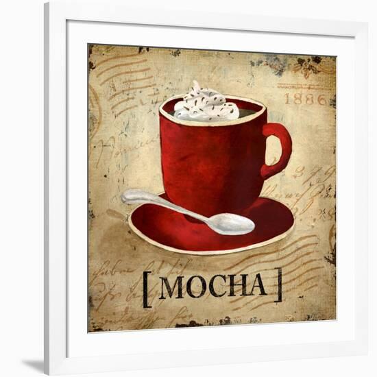 Mocha-Elizabeth Medley-Framed Art Print