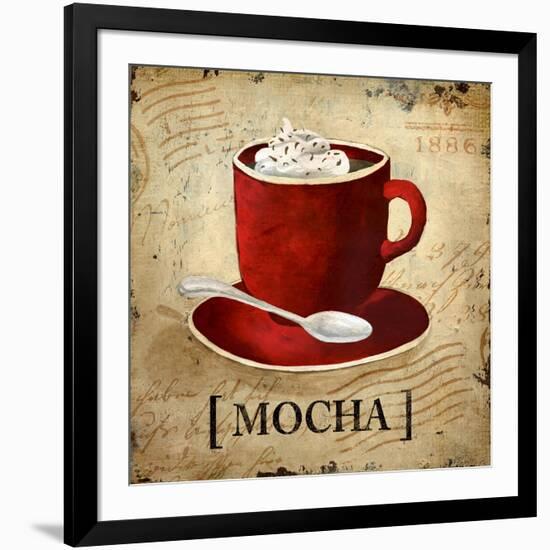 Mocha-Elizabeth Medley-Framed Art Print
