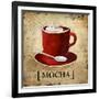 Mocha-Elizabeth Medley-Framed Art Print