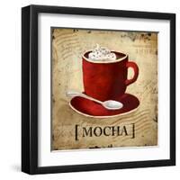 Mocha-Elizabeth Medley-Framed Art Print