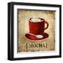 Mocha-Elizabeth Medley-Framed Art Print