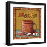 Mocha-null-Framed Art Print