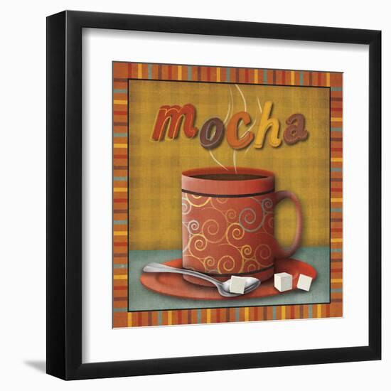 Mocha-null-Framed Art Print