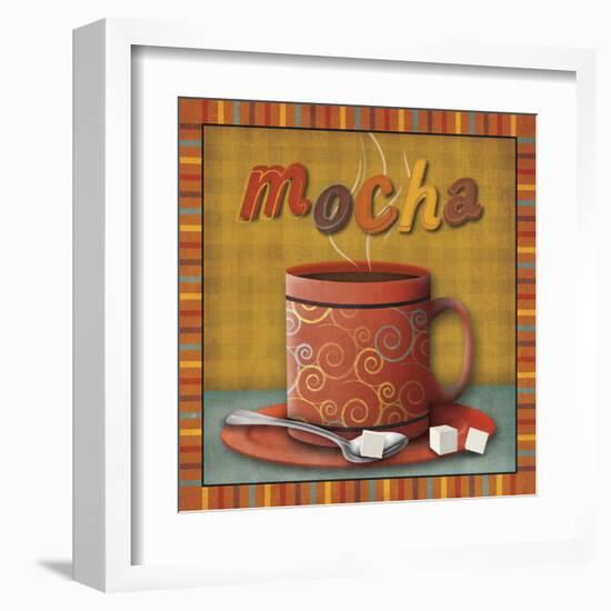 Mocha-null-Framed Art Print