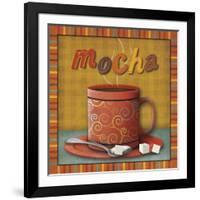 Mocha-null-Framed Art Print