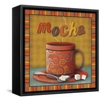 Mocha-null-Framed Stretched Canvas