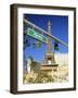 Mock Eiffel Tower, Paris, Las Vegas, Nevada, USA-Gavin Hellier-Framed Photographic Print