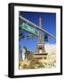 Mock Eiffel Tower, Paris, Las Vegas, Nevada, USA-Gavin Hellier-Framed Photographic Print