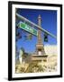 Mock Eiffel Tower, Paris, Las Vegas, Nevada, USA-Gavin Hellier-Framed Photographic Print
