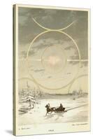 Mock Sun with Sunbows and Halo, Observed from the Arctic Circle, 1873-null-Stretched Canvas