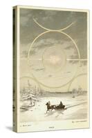 Mock Sun with Sunbows and Halo, Observed from the Arctic Circle, 1873-null-Stretched Canvas