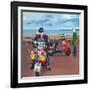 Mod Dogs-Paula Zimmermann-Framed Giclee Print